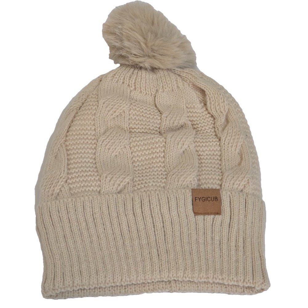 FYGICUB Beanie Tan OS‎ NWOT